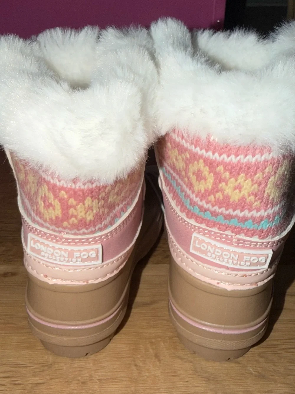 London Fog warm faux